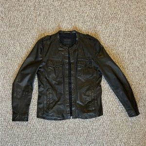 AllSaints Genuine Leather Jacket